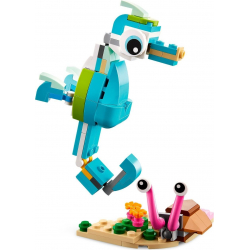 Klocki LEGO 31128 Delfin i żółw 3w1 CREATOR